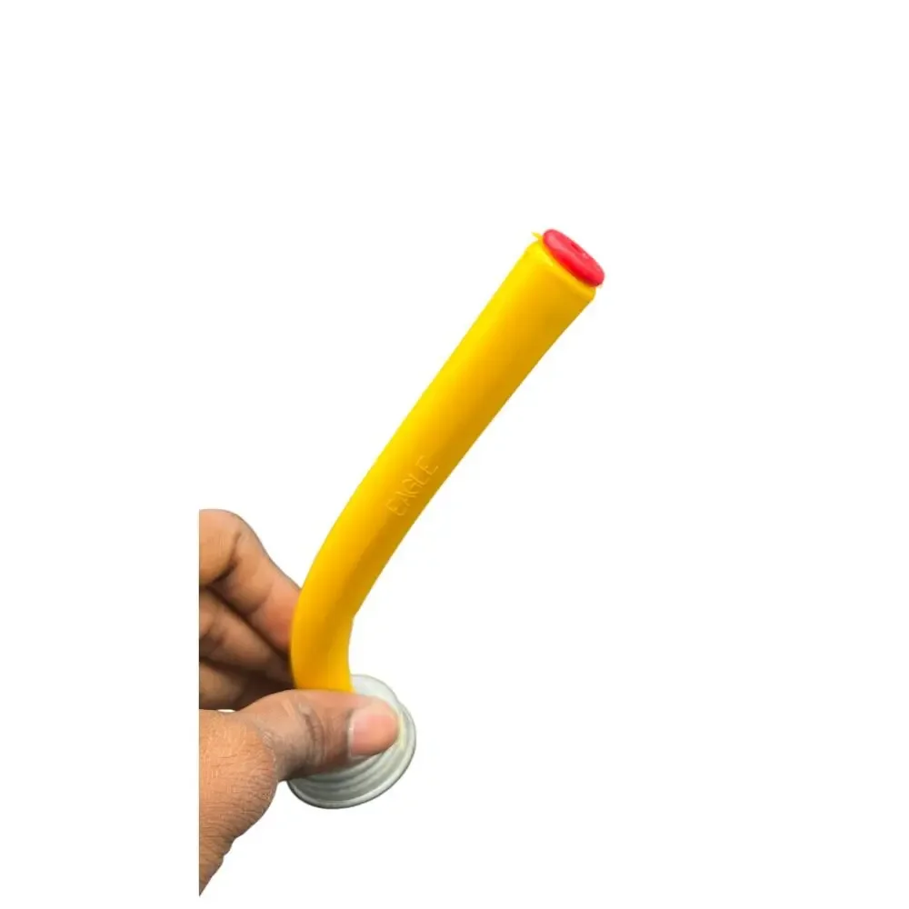⛽ Yellow EAGLE Gas Can Replacement Spout w/Filter Screen VTG Garage Utility Tool